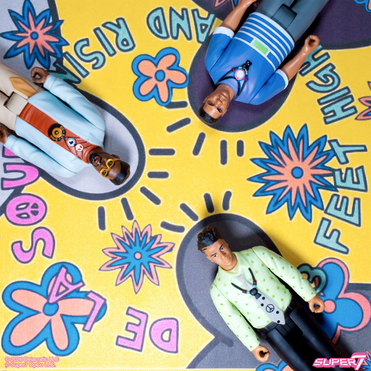 De La Soul ReAction Figures Wave 01 - Kelvin "Posdnuos" Mercer (Me, Myself & I)