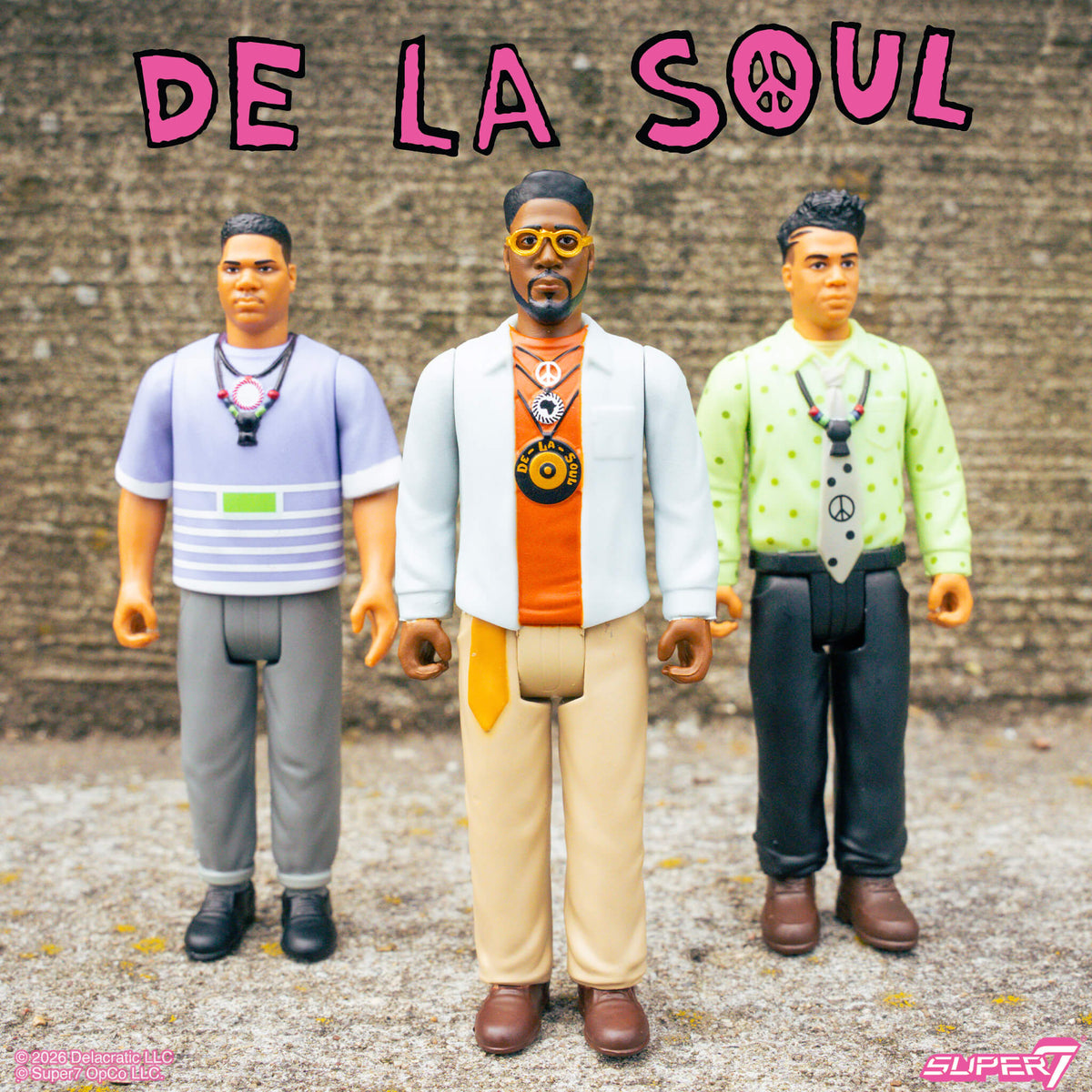 De La Soul ReAction Figures Wave 01 - Kelvin "Posdnuos" Mercer (Me, Myself & I)