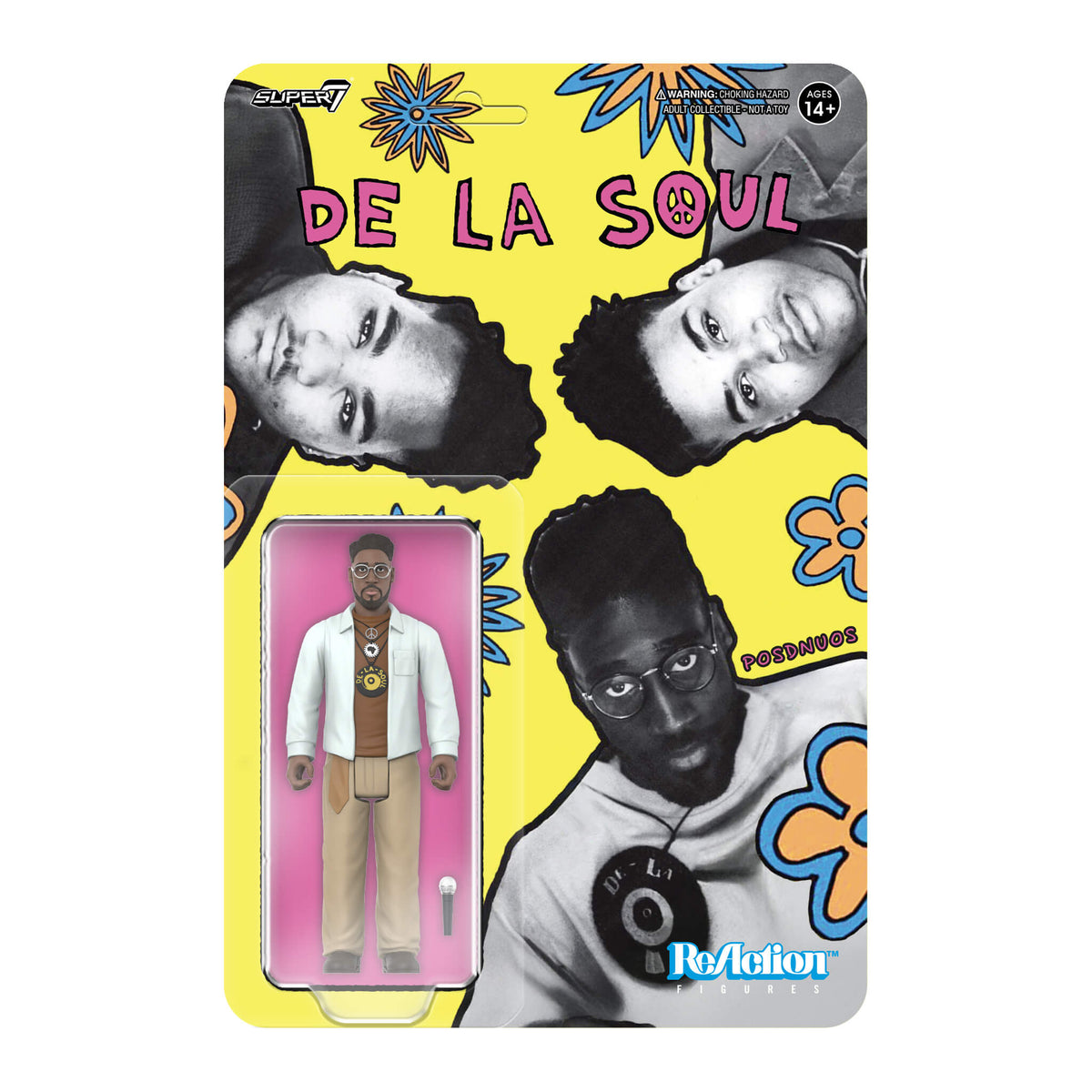 De La Soul ReAction Figures Wave 01 - Kelvin "Posdnuos" Mercer (Me, Myself & I)