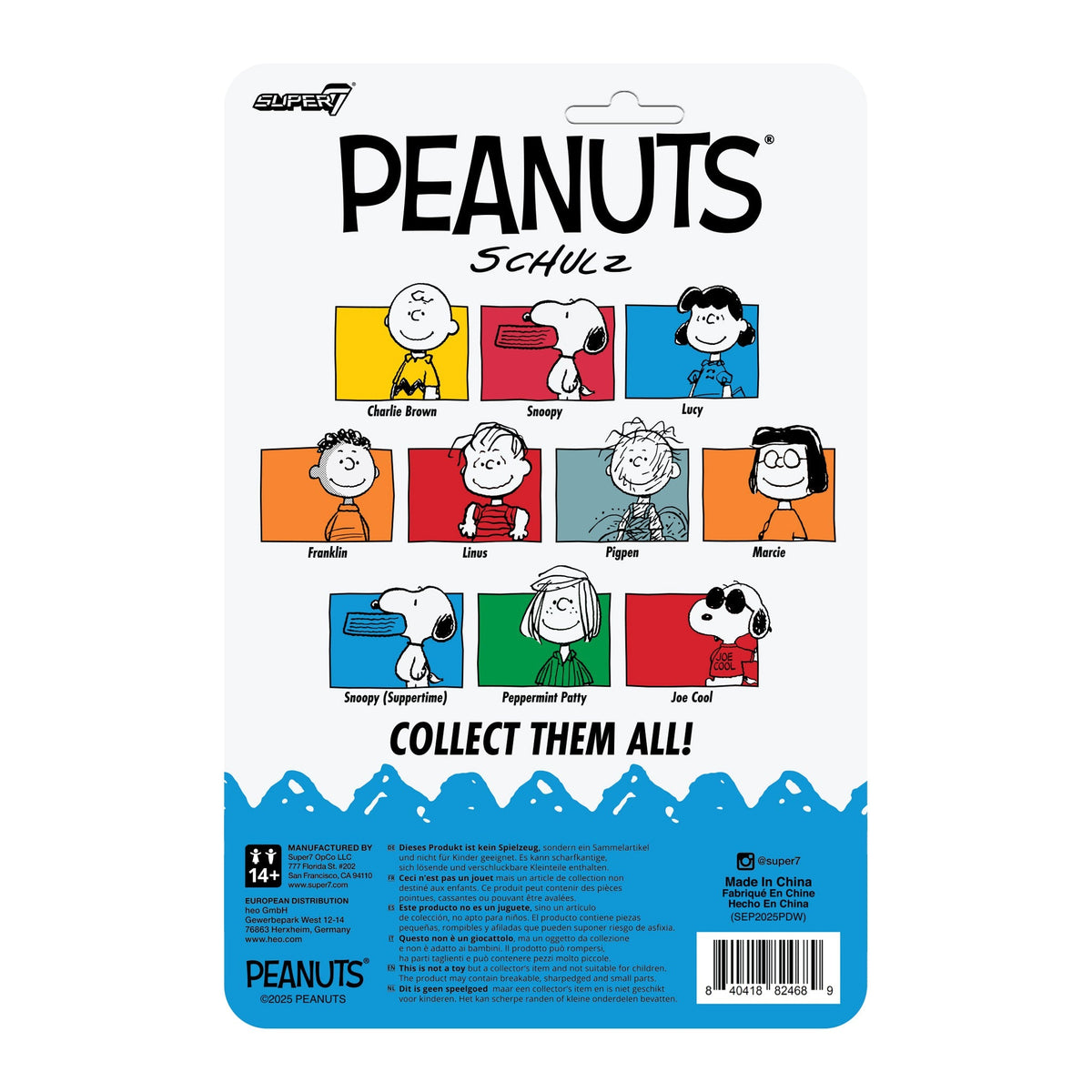 Peanuts ReAction Figures Wave 09 - Snoopy (Suppertime)