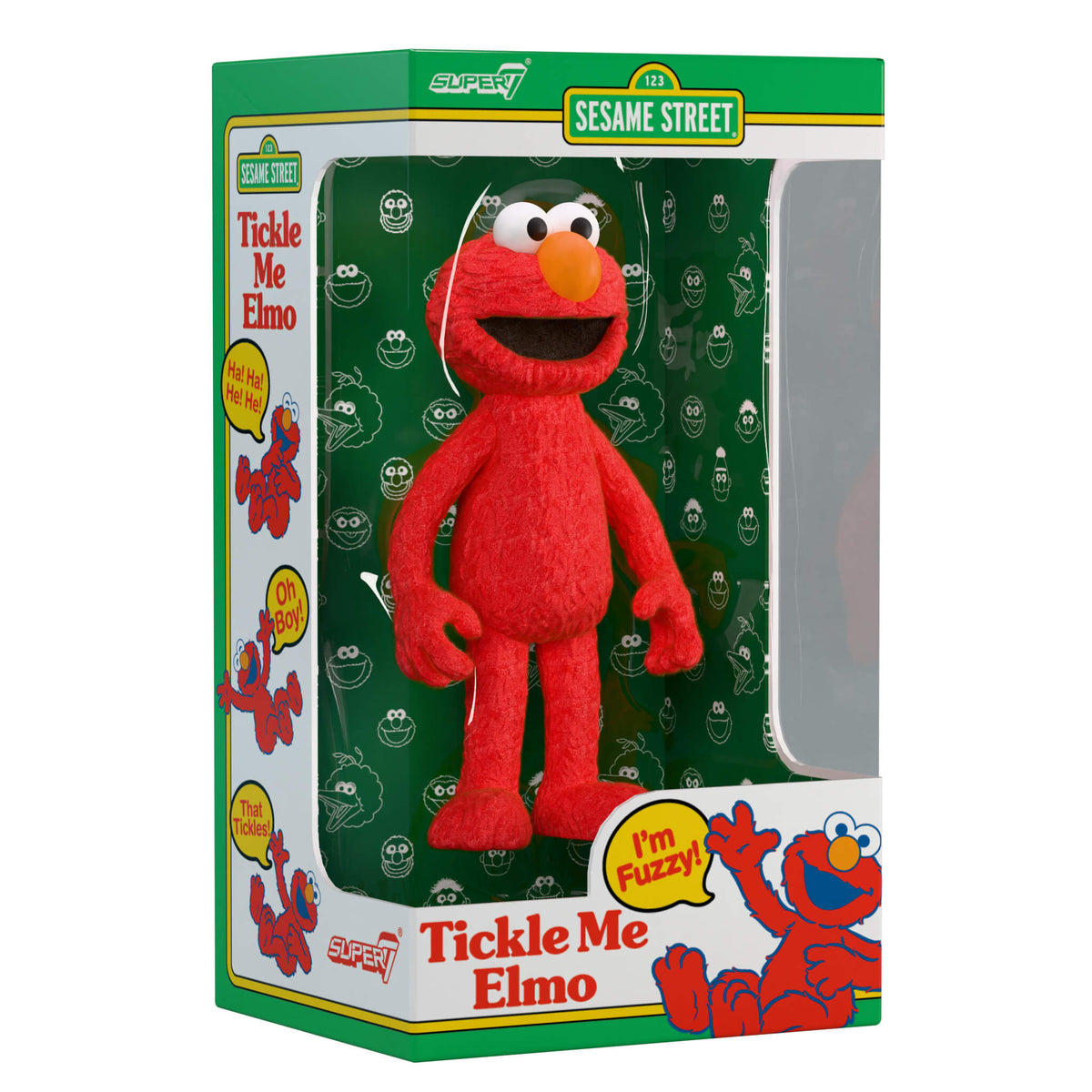 Sesame Street ReAction Figures - Elmo (Tickle Me Elmo)