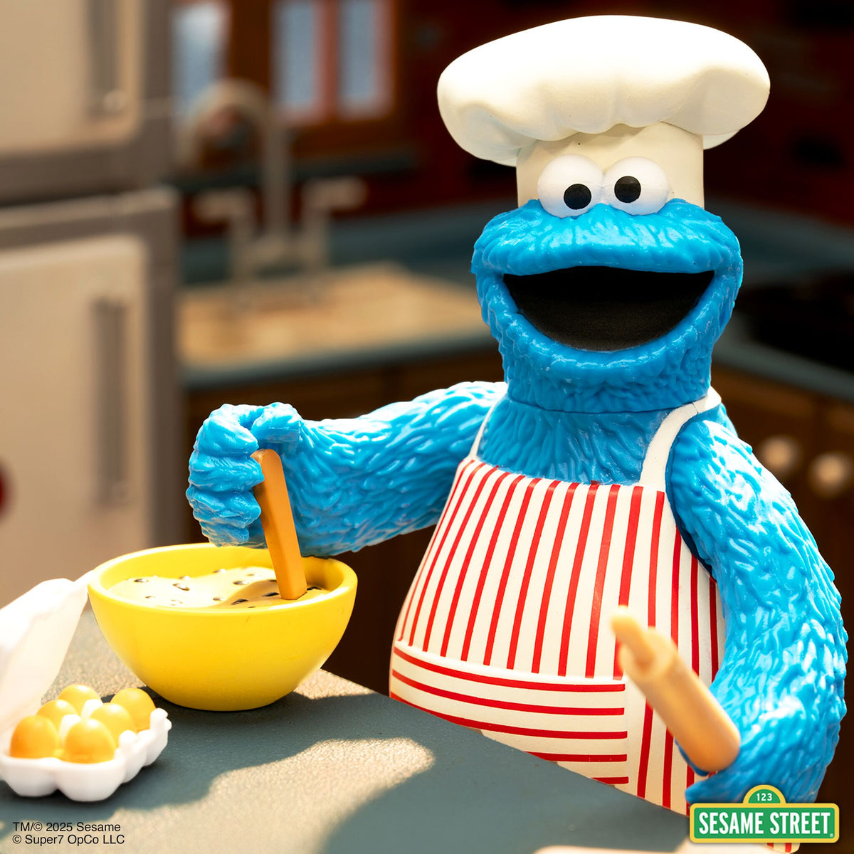 Sesame Street ReAction Figures Wave 04 - Chef Cookie