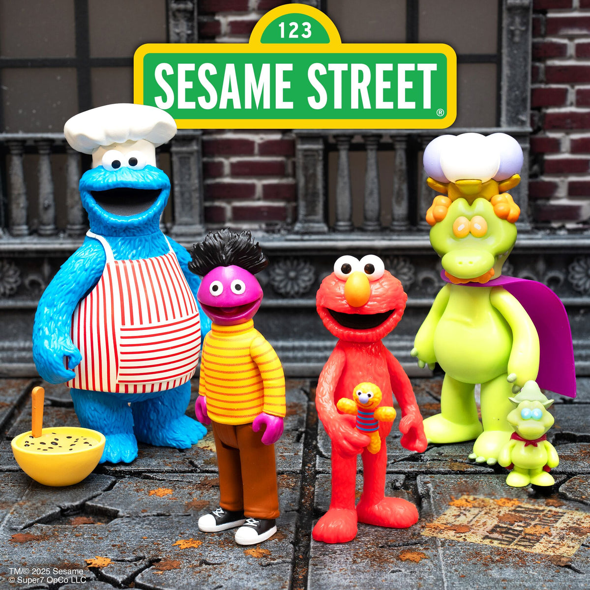 Sesame Street ReAction Figures Wave 04 - Chef Cookie