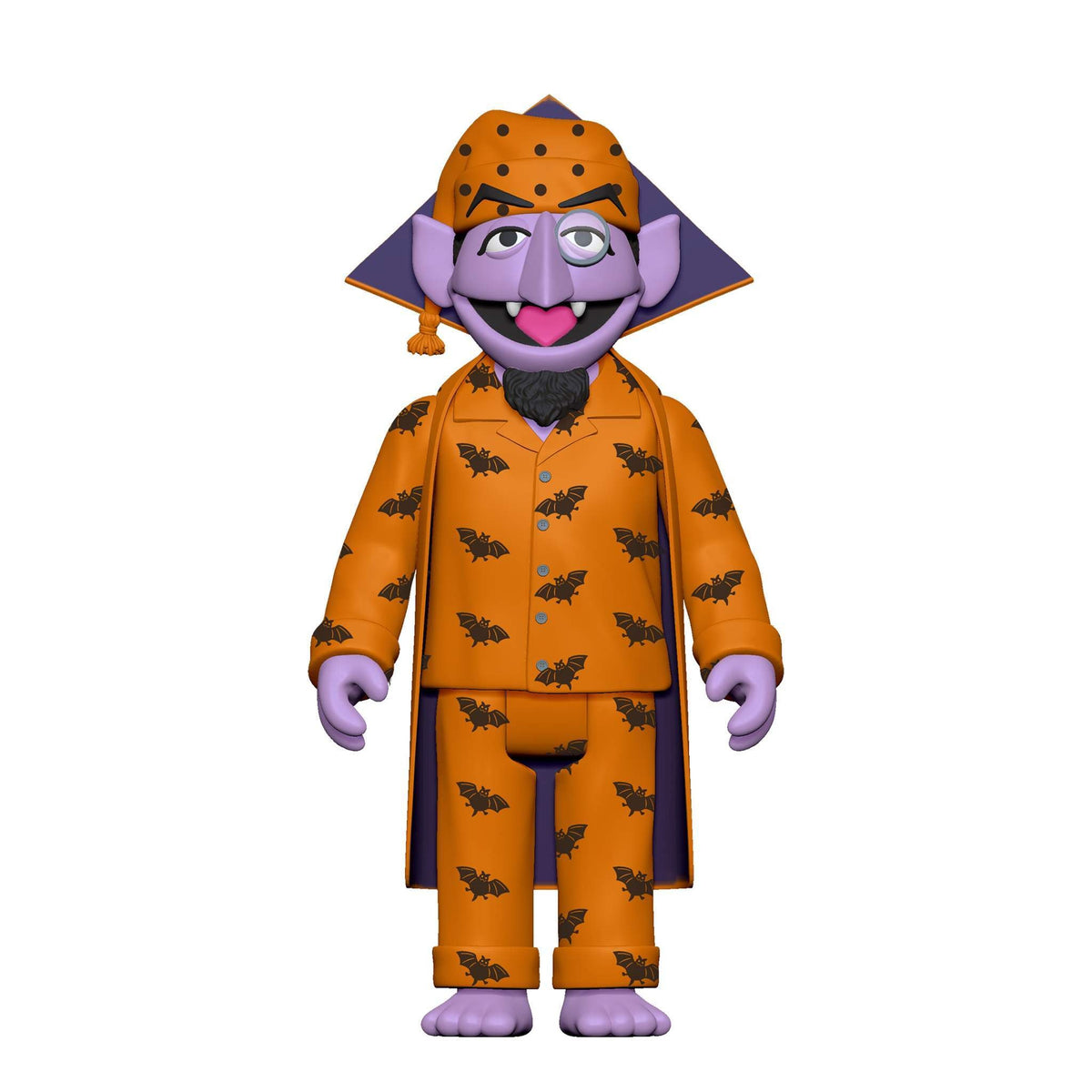 Sesame Street ReAction Figures Wave 06 - Count Von Count (PJs)