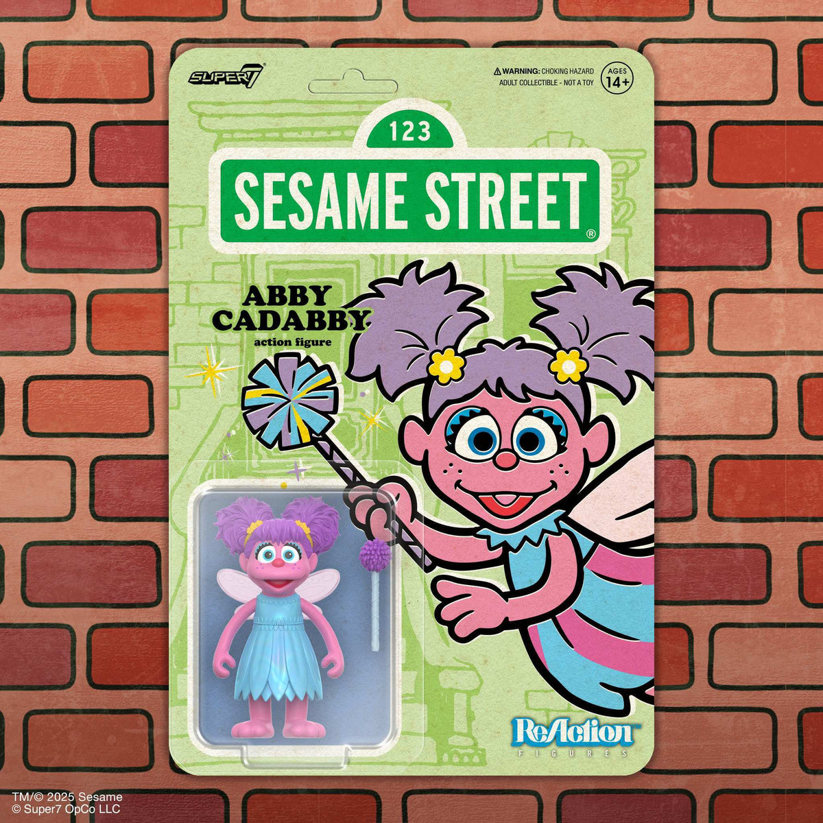 Sesame Street ReAction Figures Wave 05 - Abby Cadabby