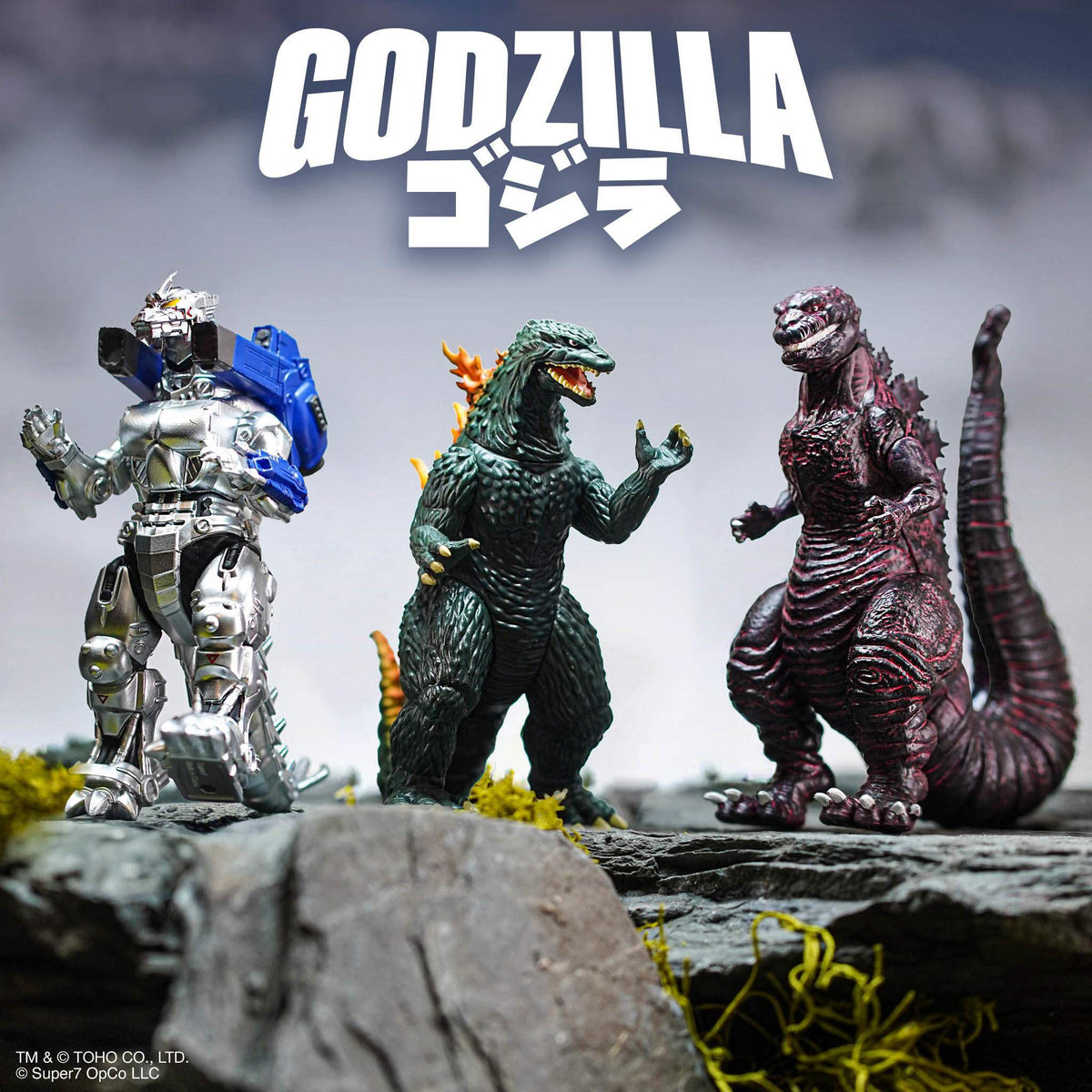 Toho ReAction Figures Wave 10 - Godzilla (2000, Charging)