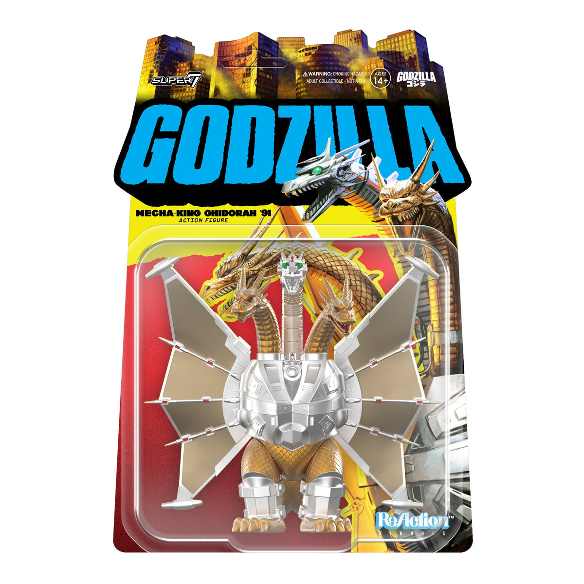 Toho ReAction Figures Wave 11 - Mecha-King Ghidorah