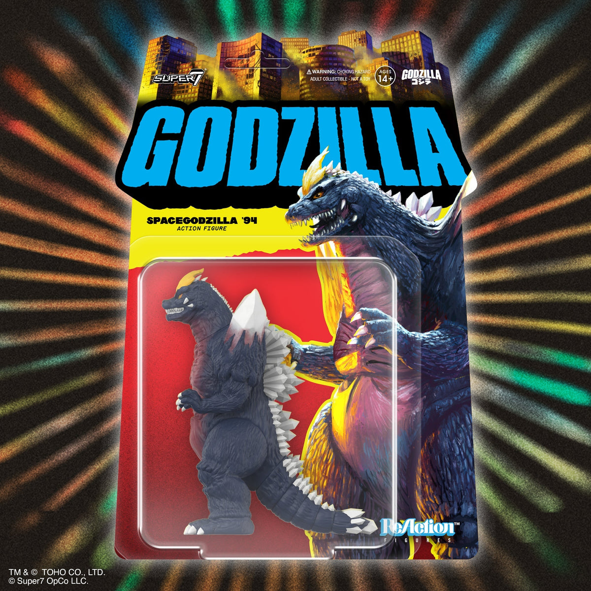 Toho ReAction Figures Wave 11 - SpaceGodzilla