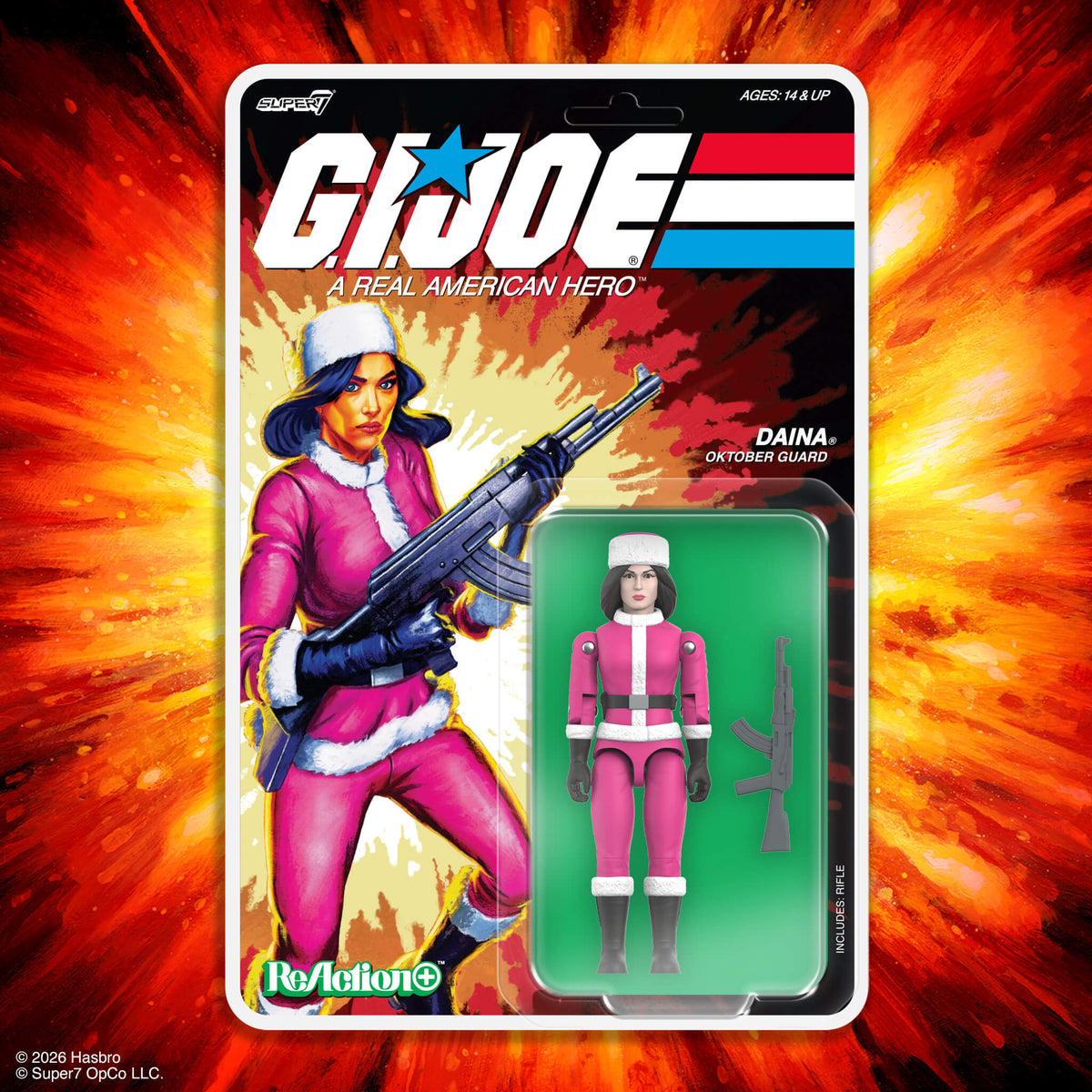 G.I. Joe ReAction+ Wave 07 - Daina (Cartoon)