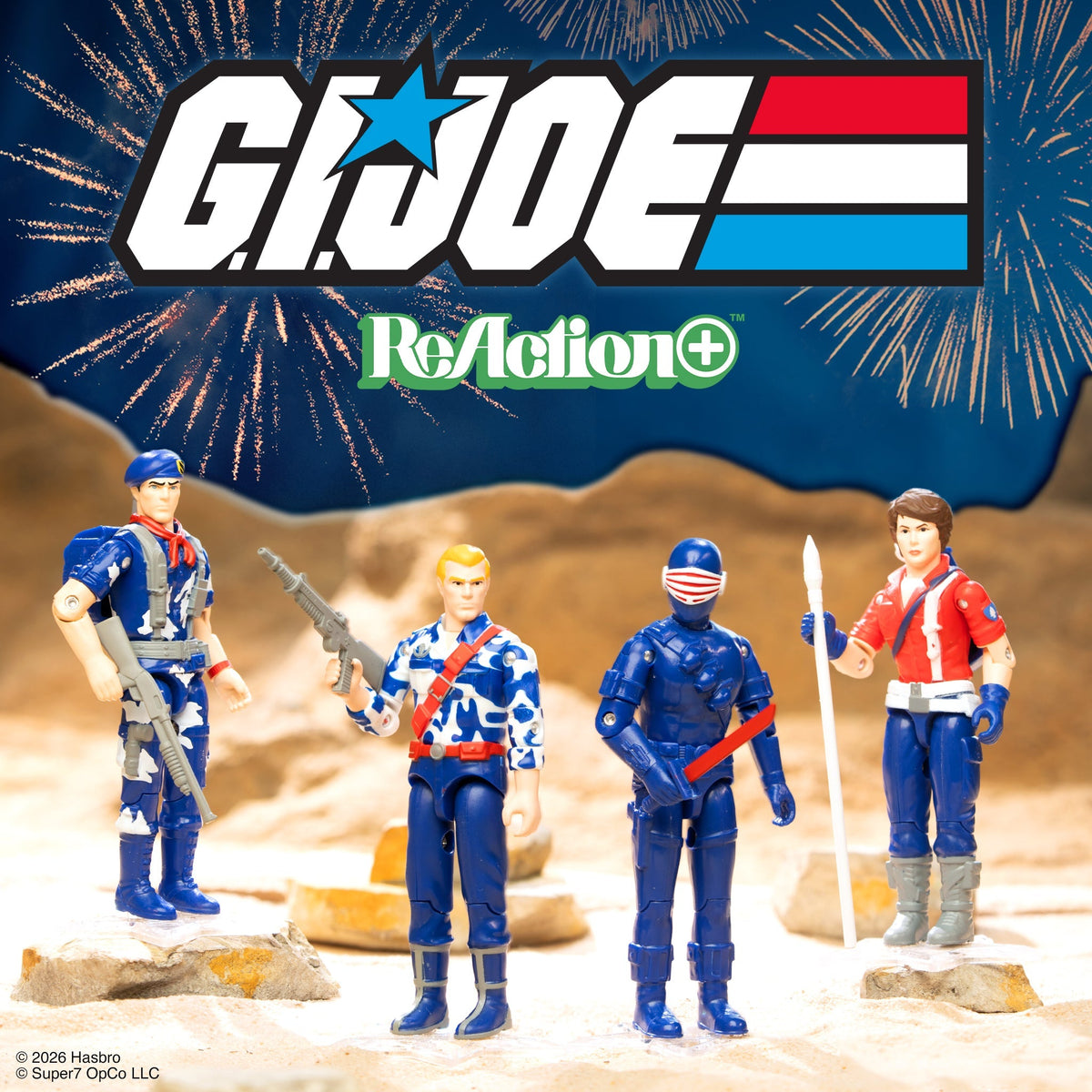 G.I. Joe ReAction+ Wave 08 - Duke (America's 250th Anniversary)