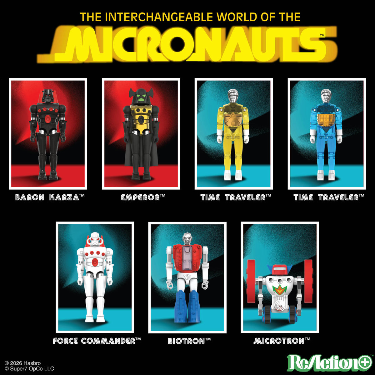 Micronauts ReAction+ Wave 03 - Emperor