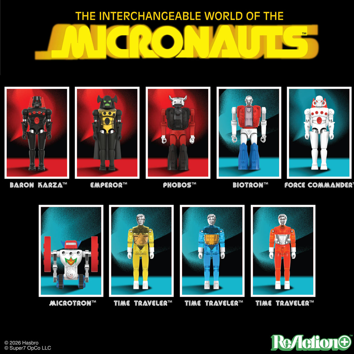 Micronauts ReAction+ Wave 04 - Phobos