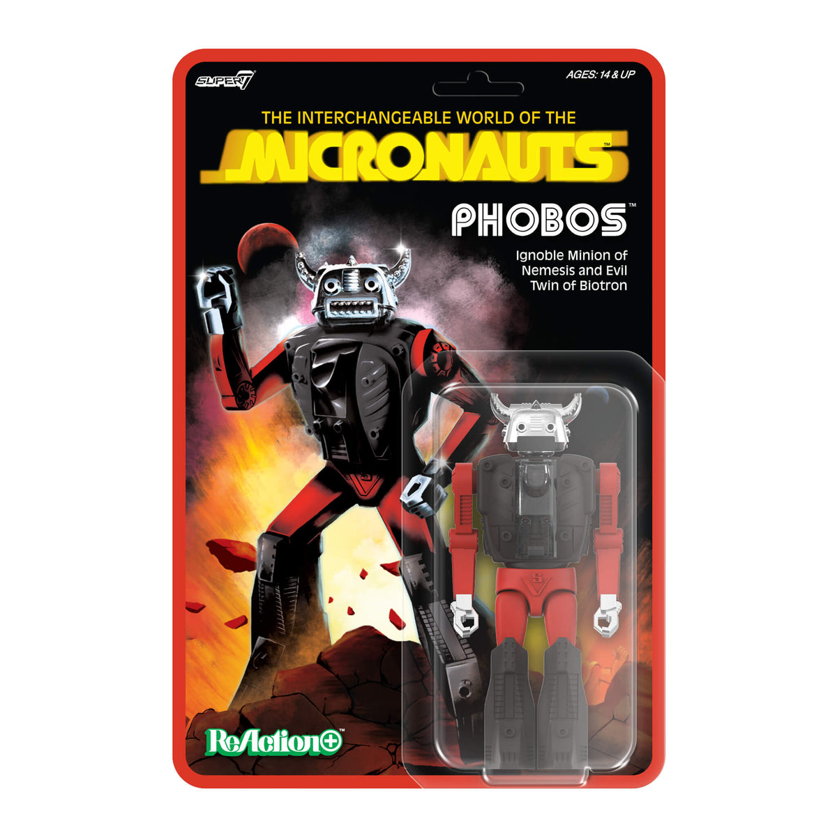 Micronauts ReAction+ Wave 04 - Phobos
