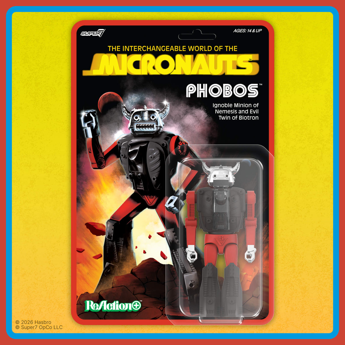 Micronauts ReAction+ Wave 04 - Phobos