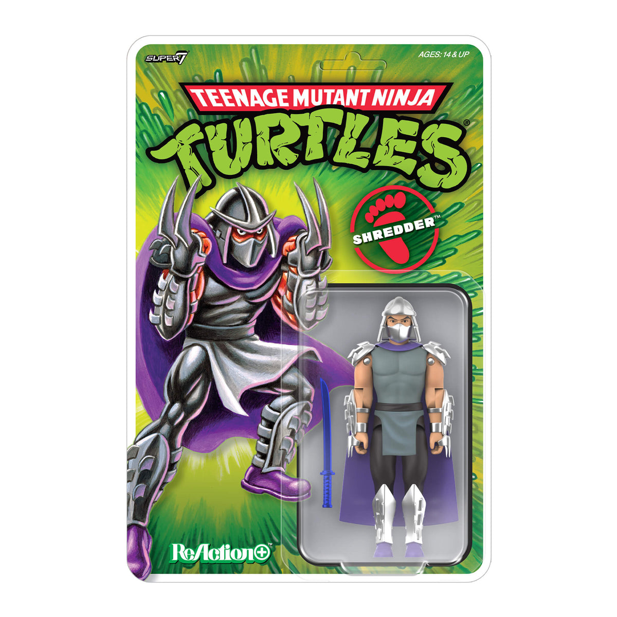 Teenage Mutant Ninja Turtles ReAction+ Wave 01 - Shredder