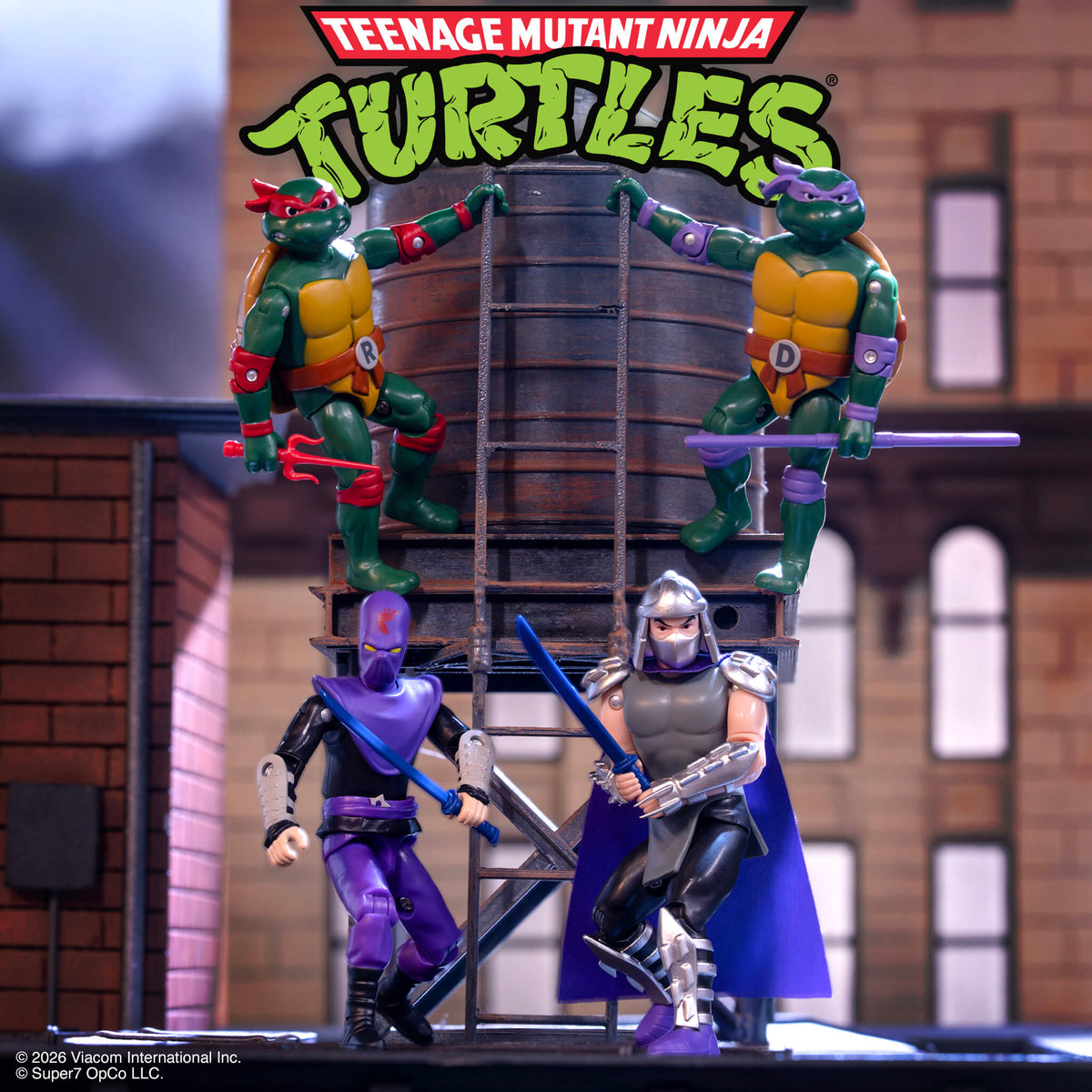 Teenage Mutant Ninja Turtles ReAction+ Wave 01 - Shredder