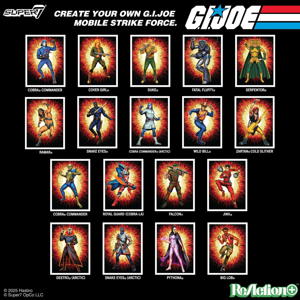 G.I. Joe ReAction+ Wave 05 (Movie) - Arctic Snake Eyes (Movie)