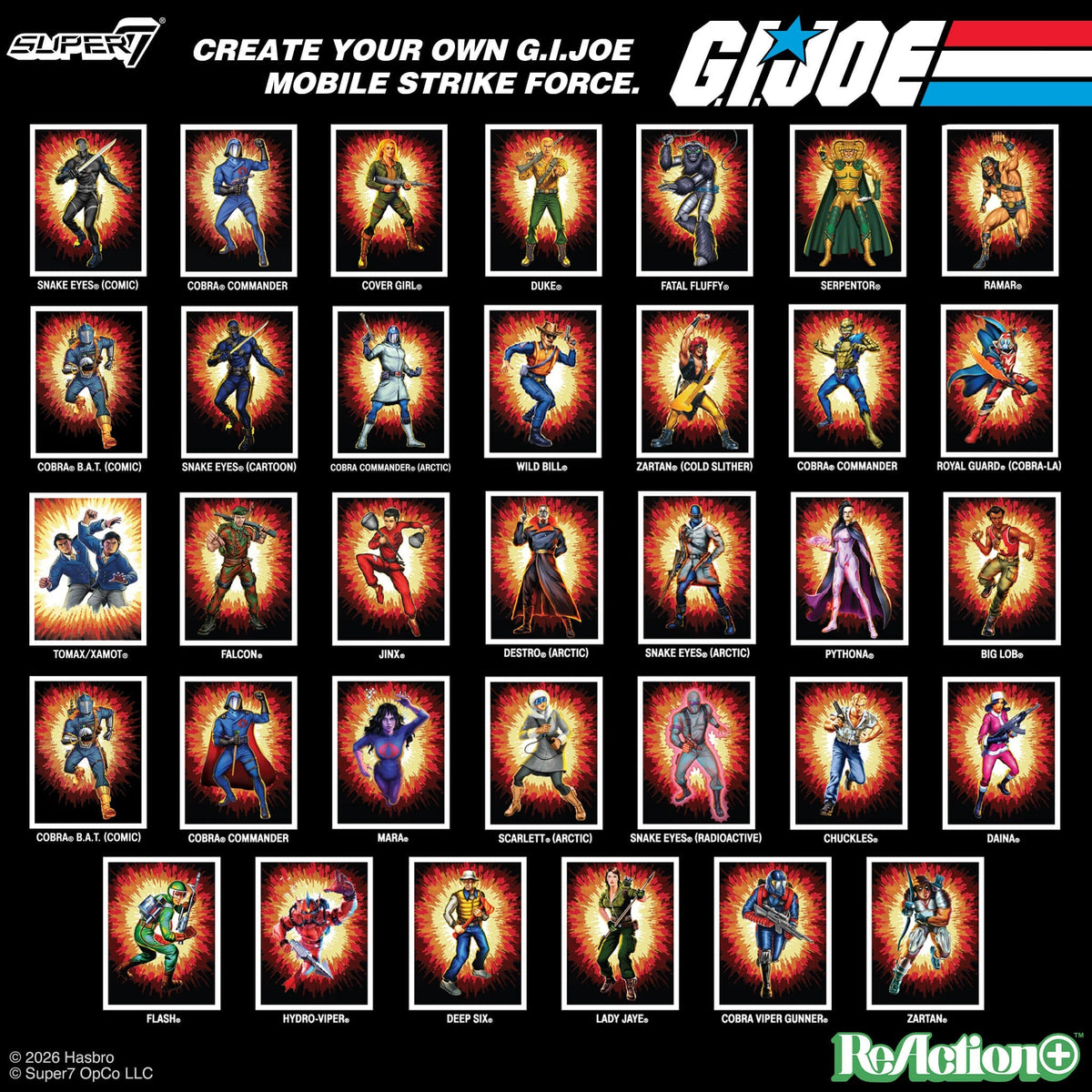 G.I. Joe ReAction+ Wave 09 - Deep Six (Comic)