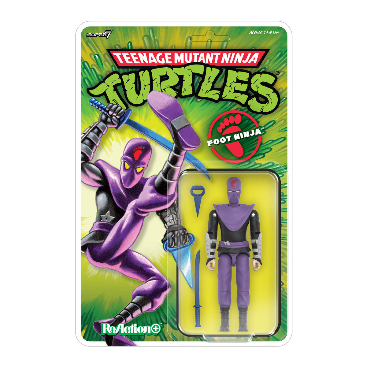 Teenage Mutant Ninja Turtles ReAction+ Wave 01 - Foot Ninja