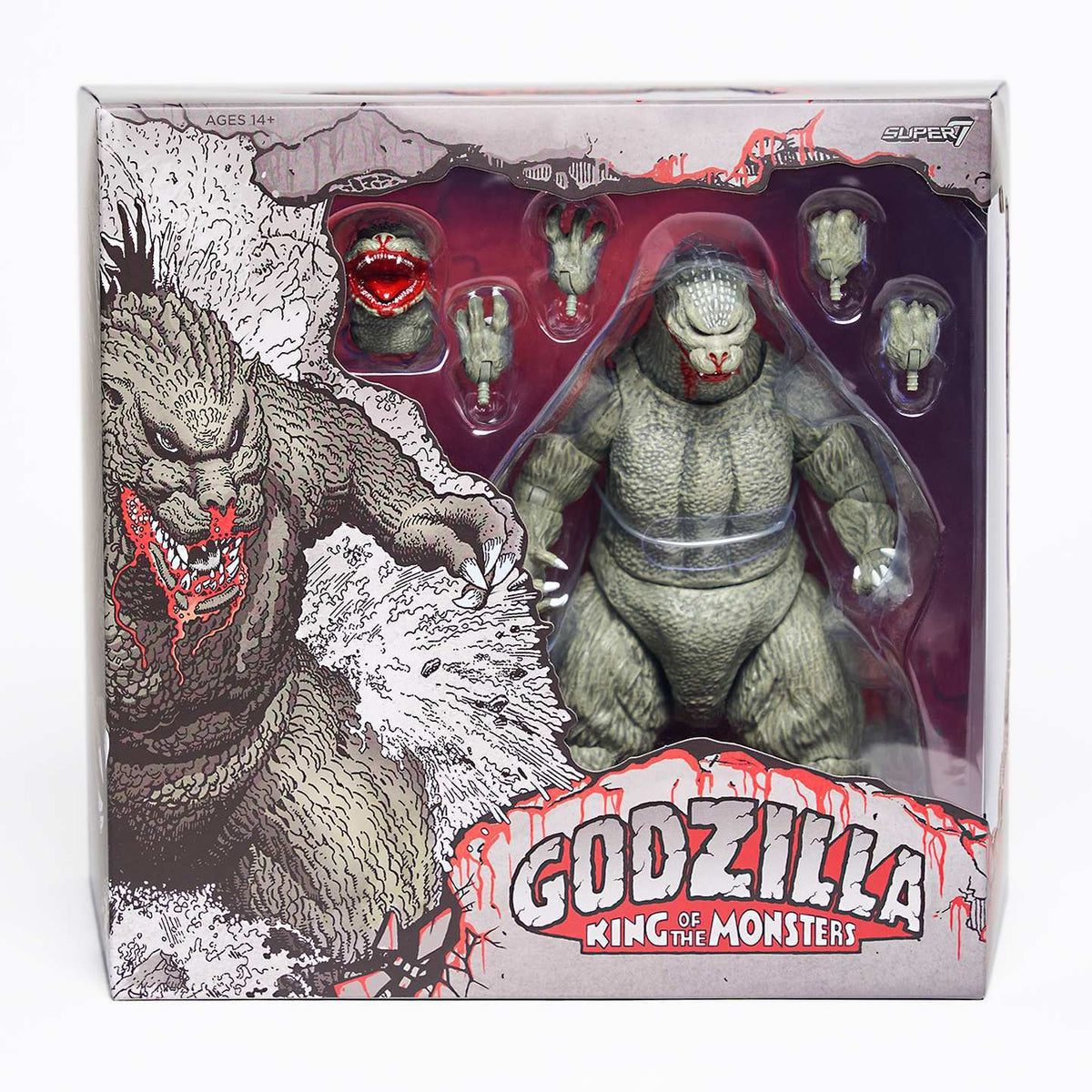 Toho ULTIMATES! - Godzilla 1989 (Greyscale Comic Book - Thirsty For Blood)