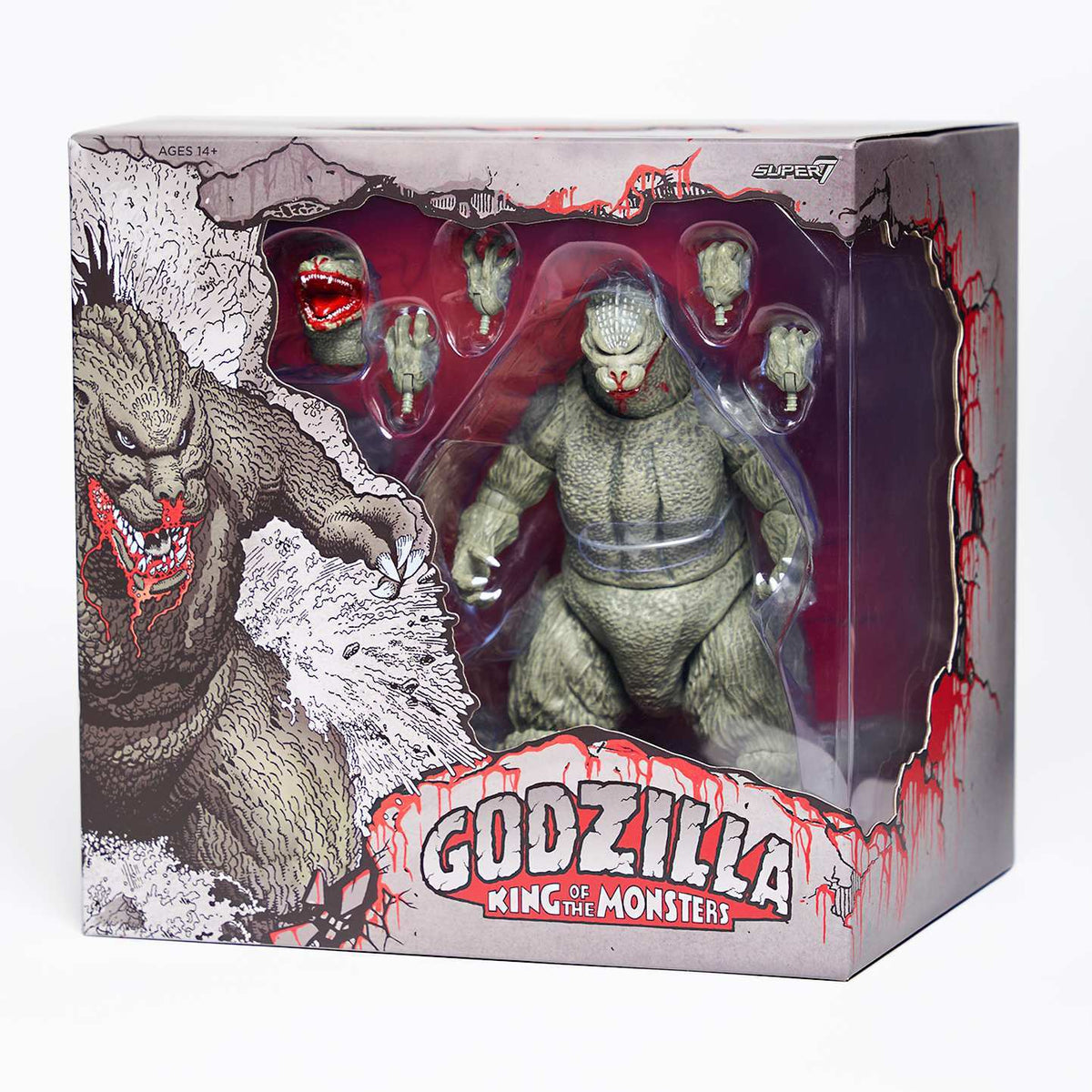 Toho ULTIMATES! - Godzilla 1989 (Greyscale Comic Book - Thirsty For Blood)