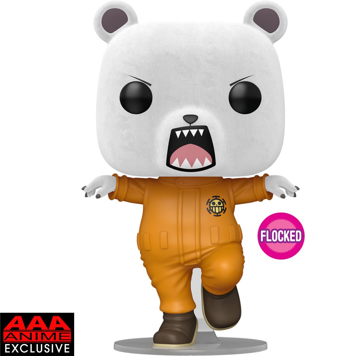Funko Pop! One Piece Bepo Bear Flocked