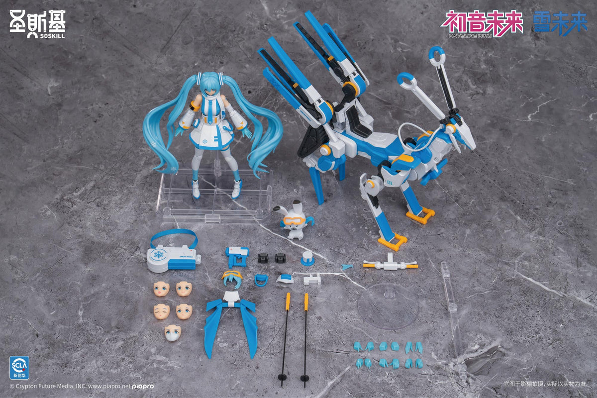 Shengge Soskill X Hatsune Miku Snow Miku Model Kit