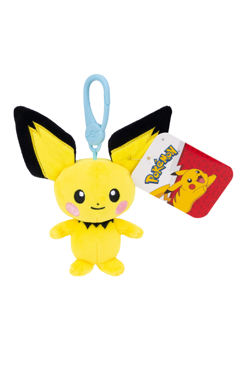 Pokemon 3.5 Inch Clip-On Plush Assortment (1 random)