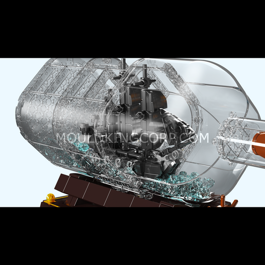 MK 10070S Ship-In-a-Bottle Model Building Set | 822 Pcs