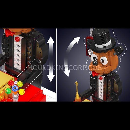 MK 10240 Magic Show Stage Building Set | 1,468 Pcs