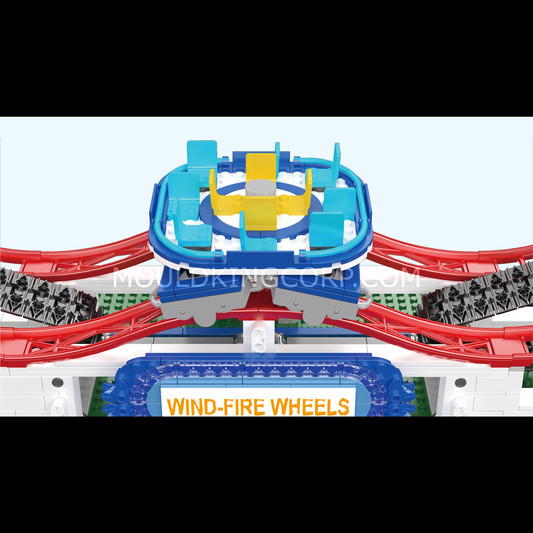 MK 11030 Motorized Roller Coaster Building Set | 2,262 Pcs