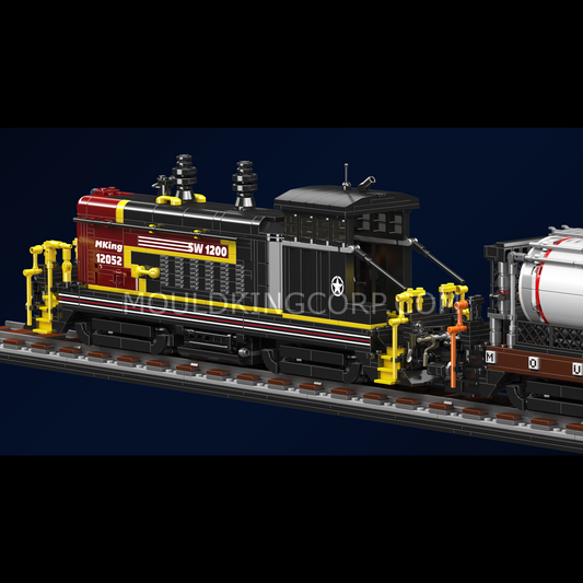 MK 12052 SW1200 Classic Diesel Switcher Locomotive Building Set | 2,283 Pcs