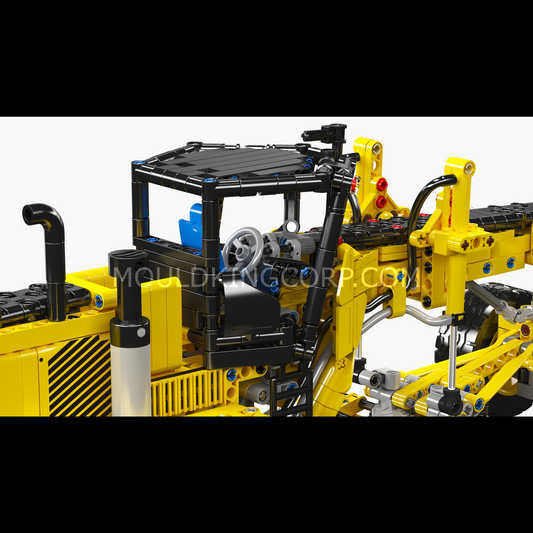 MK 19023 GD655-6 Motor Grader Building Set | 1,109 Pcs