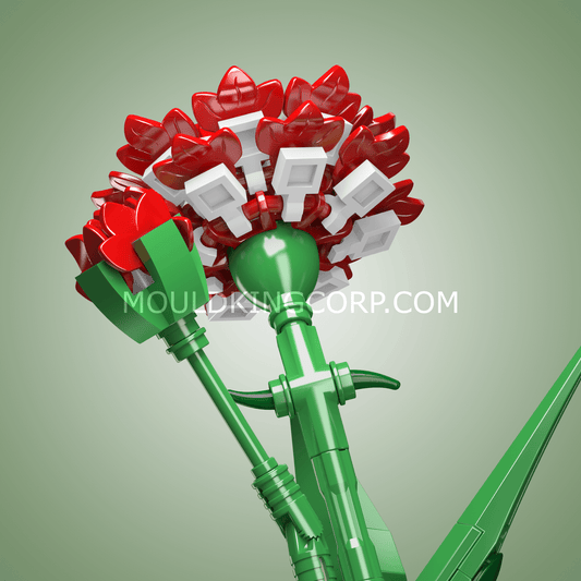 MK 24010 Carnation Flower Decor Building Set | 116 PCS