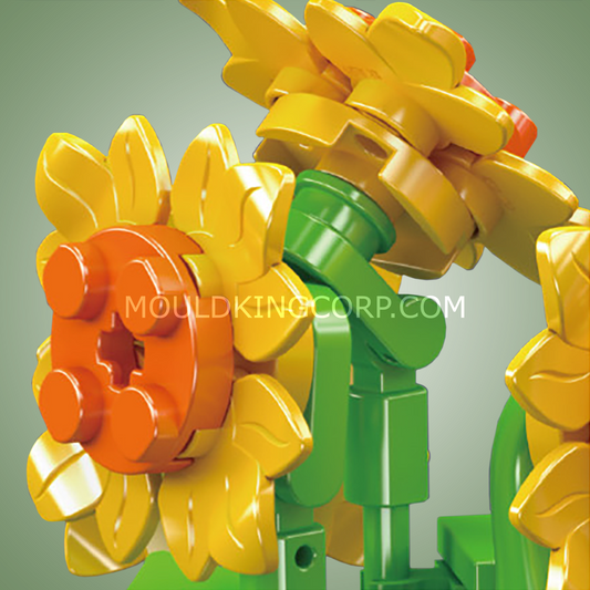MK 24113 Mini Potted Flower Builds Building Set | 201 Pcs