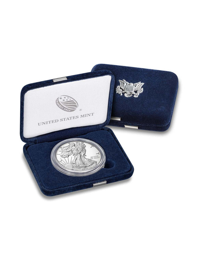Proof Silver American Eagle OGP Random Dates