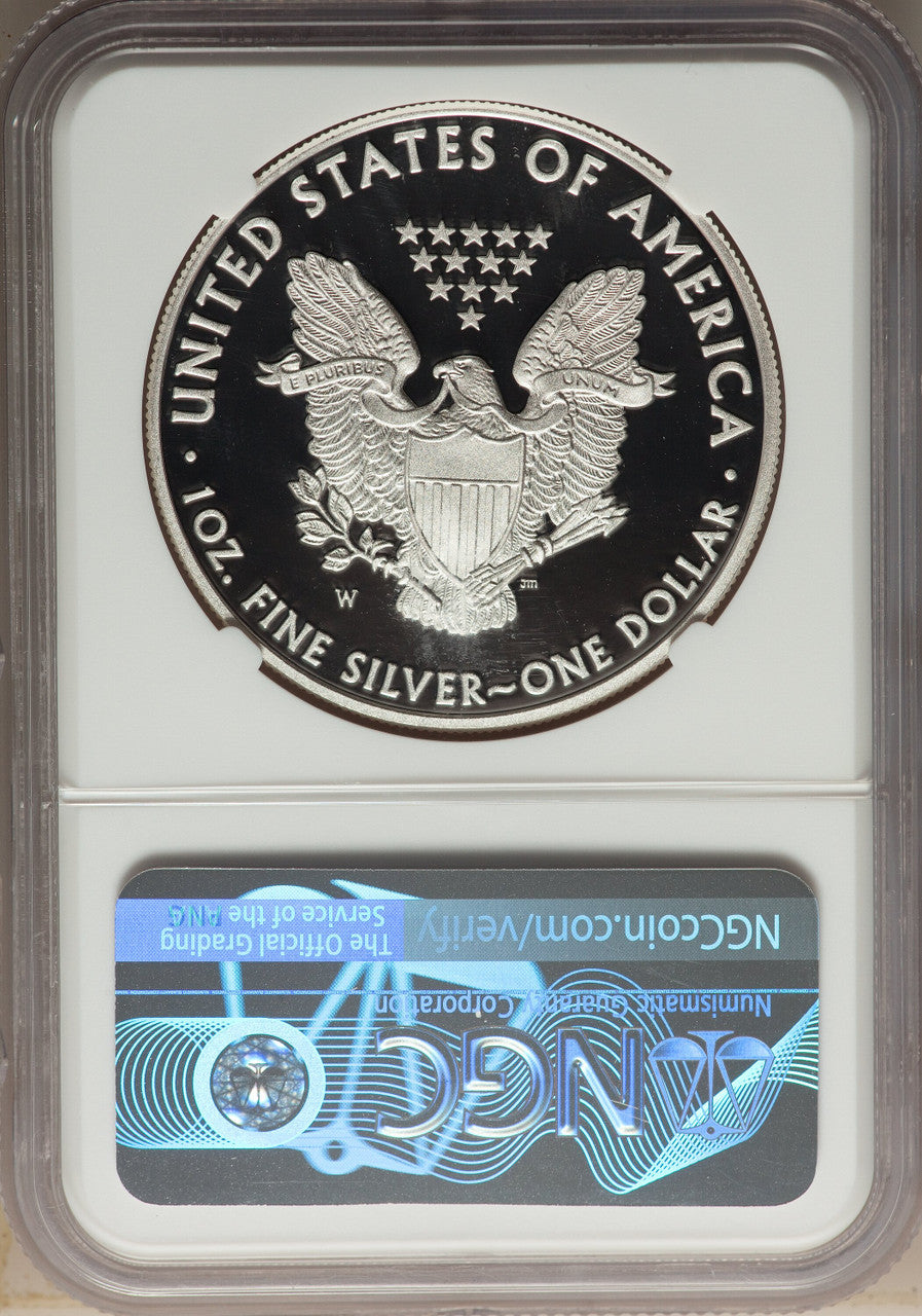 2011-W S$1 Silver Eagle NGC PF70