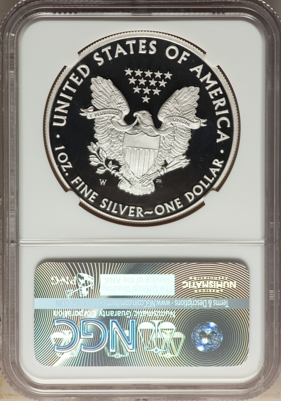 2011-W S$1 Silver Eagle NGC PF70
