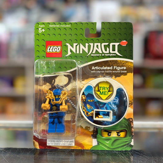Ninjago Jay Key Chain with Clip-on Battle Sound Base blister pack, 1648jay