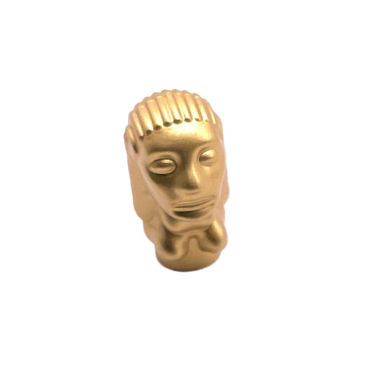 Minifigure, Utensil Peruvian Temple Idol (Golden Idol) Type 2 - No Mold Position Number on Back with Reinforced Inside, Part# 73681