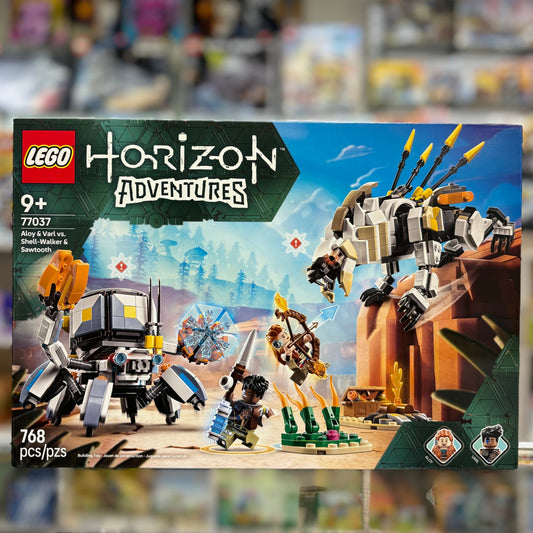 Aloy & Varl vs. Shell-Walker & Sawtooth, 77037 - Horizon Adventures Set