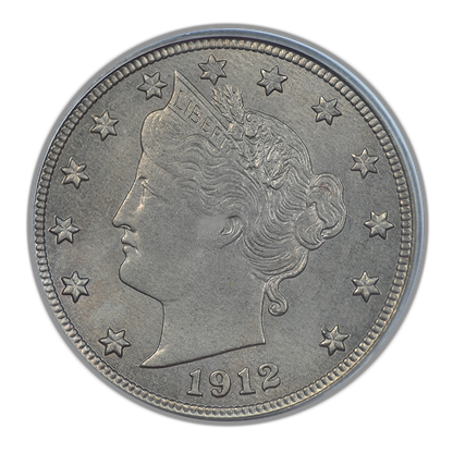1912-D Liberty V-Nickel 5C PCGS MS65