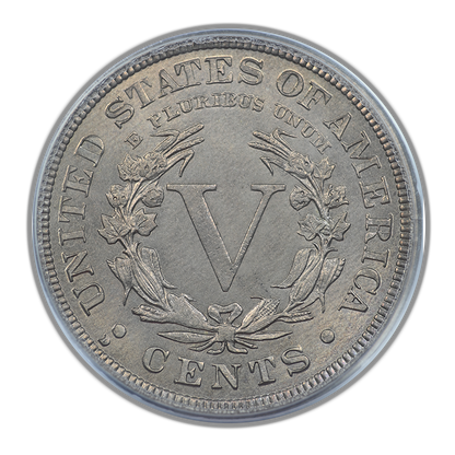 1912-D Liberty V-Nickel 5C PCGS MS65