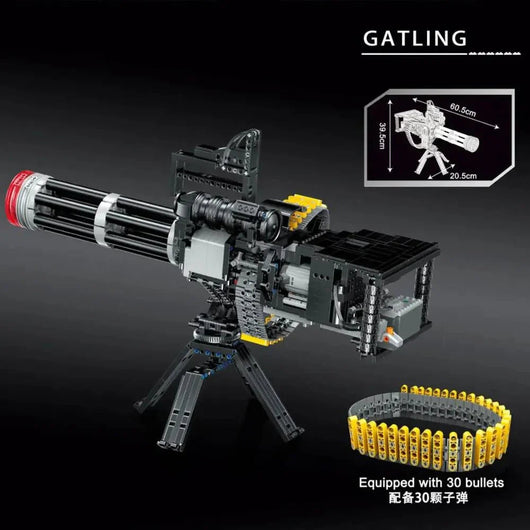 Motorized Gatling Heavy Machine