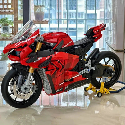 High-Performance Superbike Concept – Red