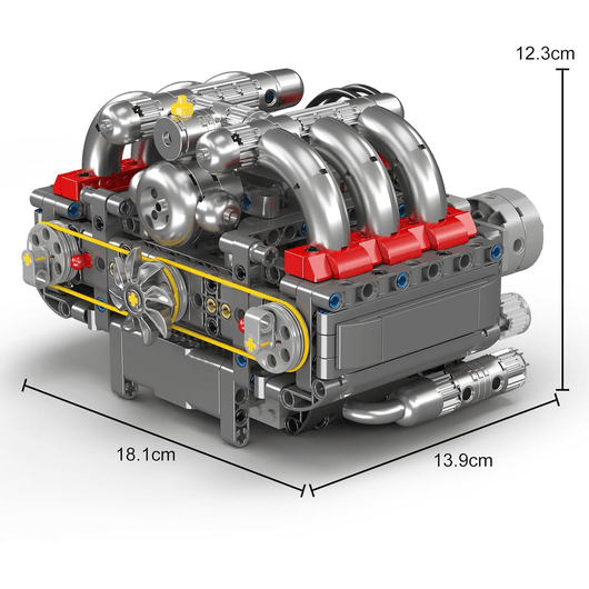 Motorized Flat-6 Boxer Engine