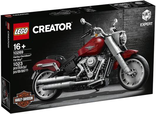 10269 - Harley-Davidson Fat Boy - EMPTY BOX ONLY