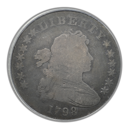 1798 Draped Bust Dollar $1 PCGS AG03 - Large Eagle