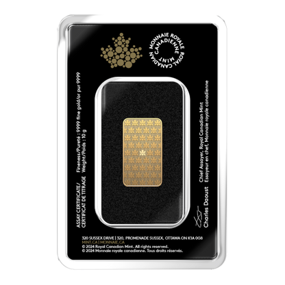 10 GRAM GOLD BAR RCM