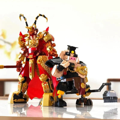 Movie King Monkie Pig Warrior Mecha Bricks Toy